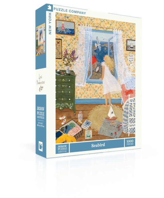 New York Puzzle Company Seagull Puzzle - 1000 pieces